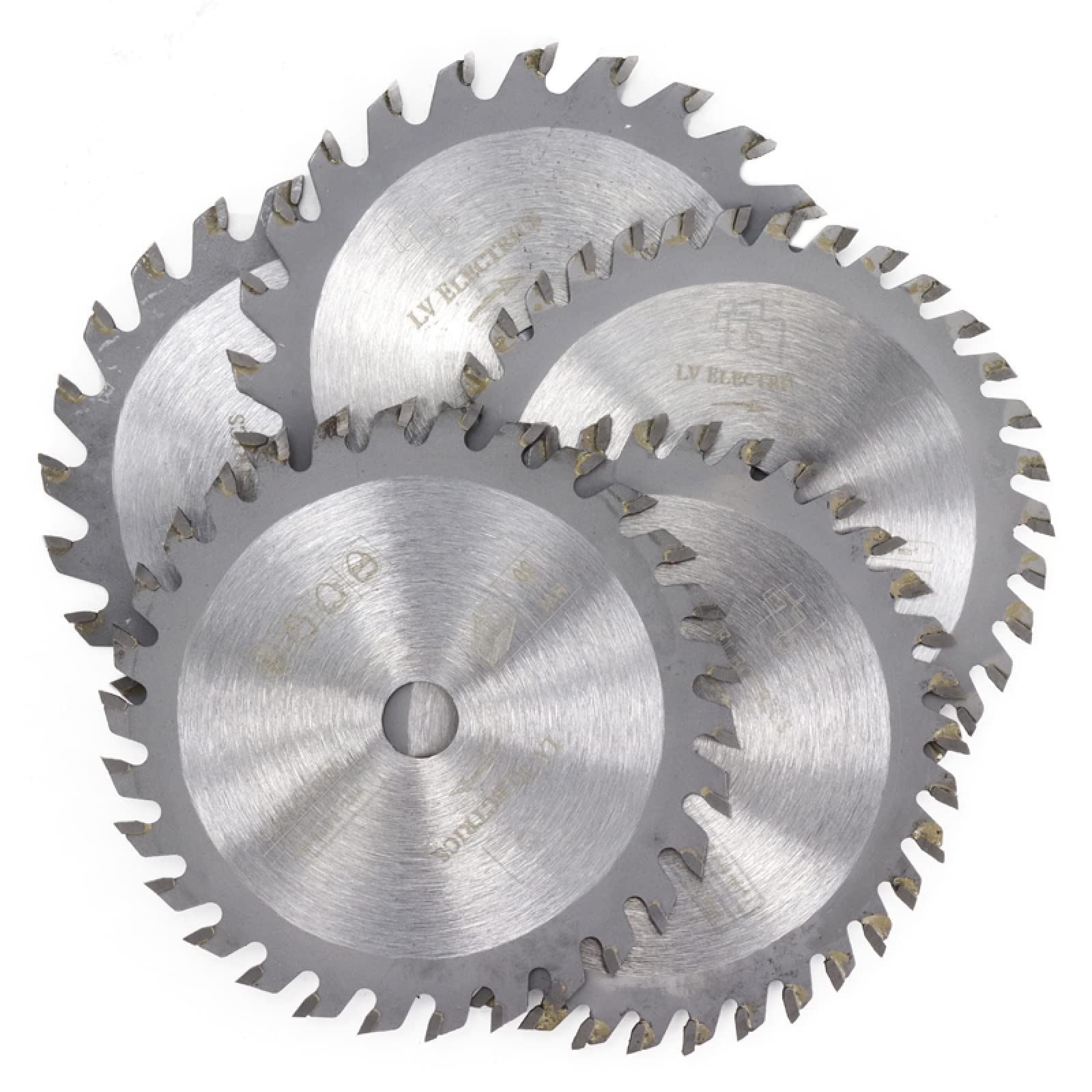 5 sztuk 85mm zestaw brzeszczotów TCT 24T 30T 36T okrągła tarcza tnąca z węglików spiekanych do narzędzi obróbki drewna(5pcs 85x10x36T)