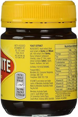 Yeast extract (220 gram) (Vegemite (220 gram) (4-Pack))