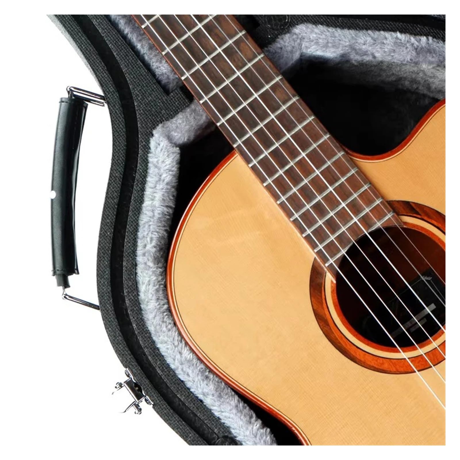 Generico Custodia leggera for chitarra classica da 39 pollici Custodia rigida ispessita impermeabile Zaino antiurto for spallacci Accessori