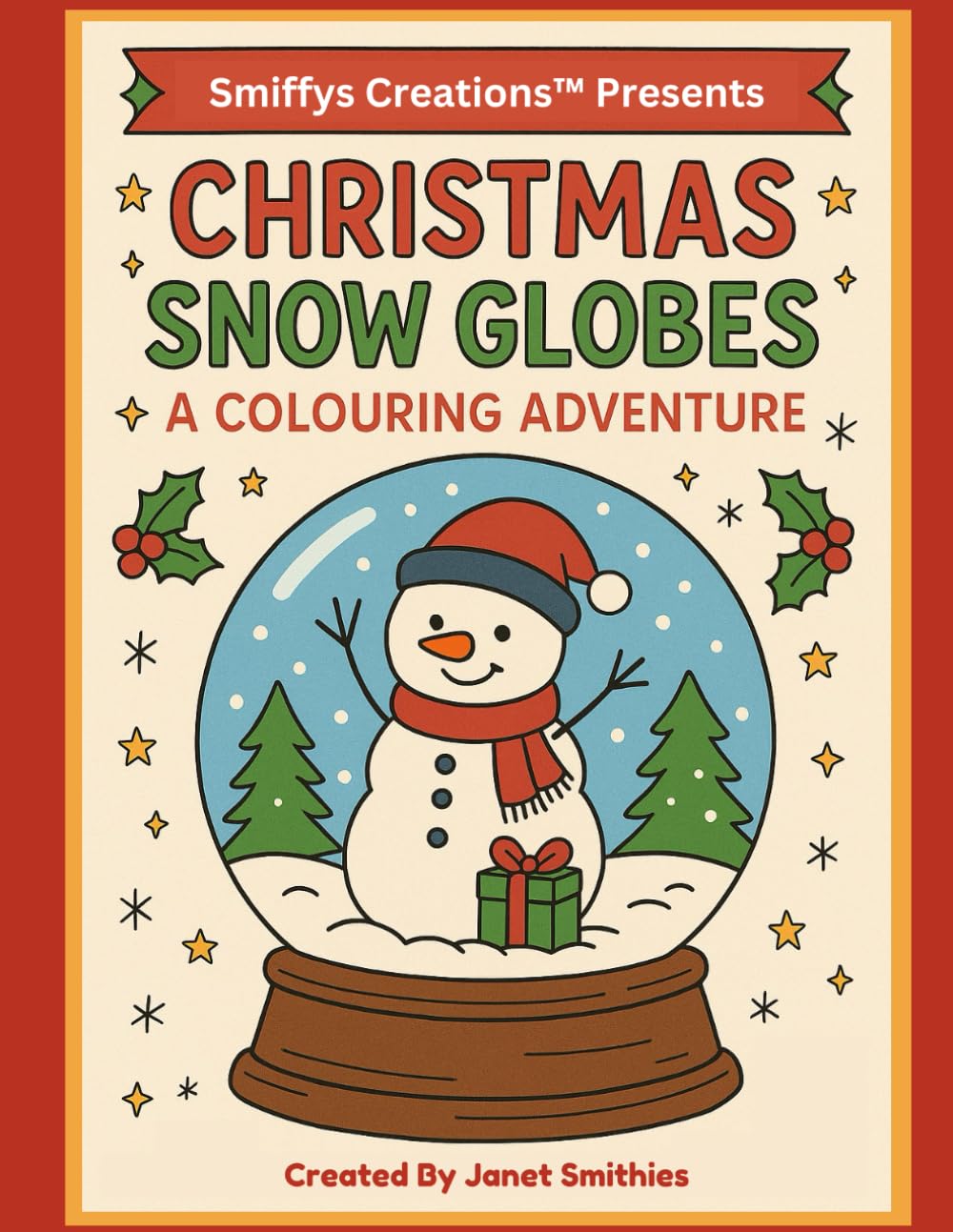 Christmas Snow Globes: A Colouring Adventure