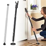 Door Security Bar & Sliding Patio Bar, Apartment Door Stoppers Security from Inside, Portable Door Lock for Travel Hotel, Adjustable 39