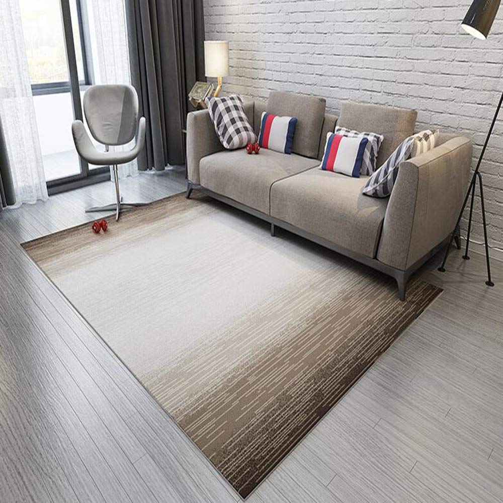 Tapis de salon en peluche douce idéal pour réchauffer une chambre ou une salle à manger