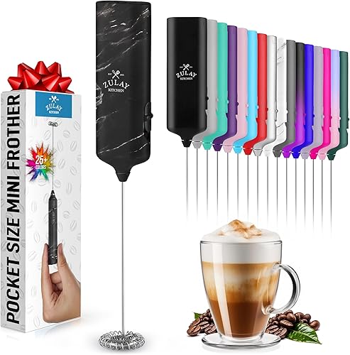 Miniatura 48 de Zulay - Espumador de leche y vaporizador 4 en 1 – Máquina de espuma caliente y fría, calentador de leche y mezcla de chocolate – Control automático