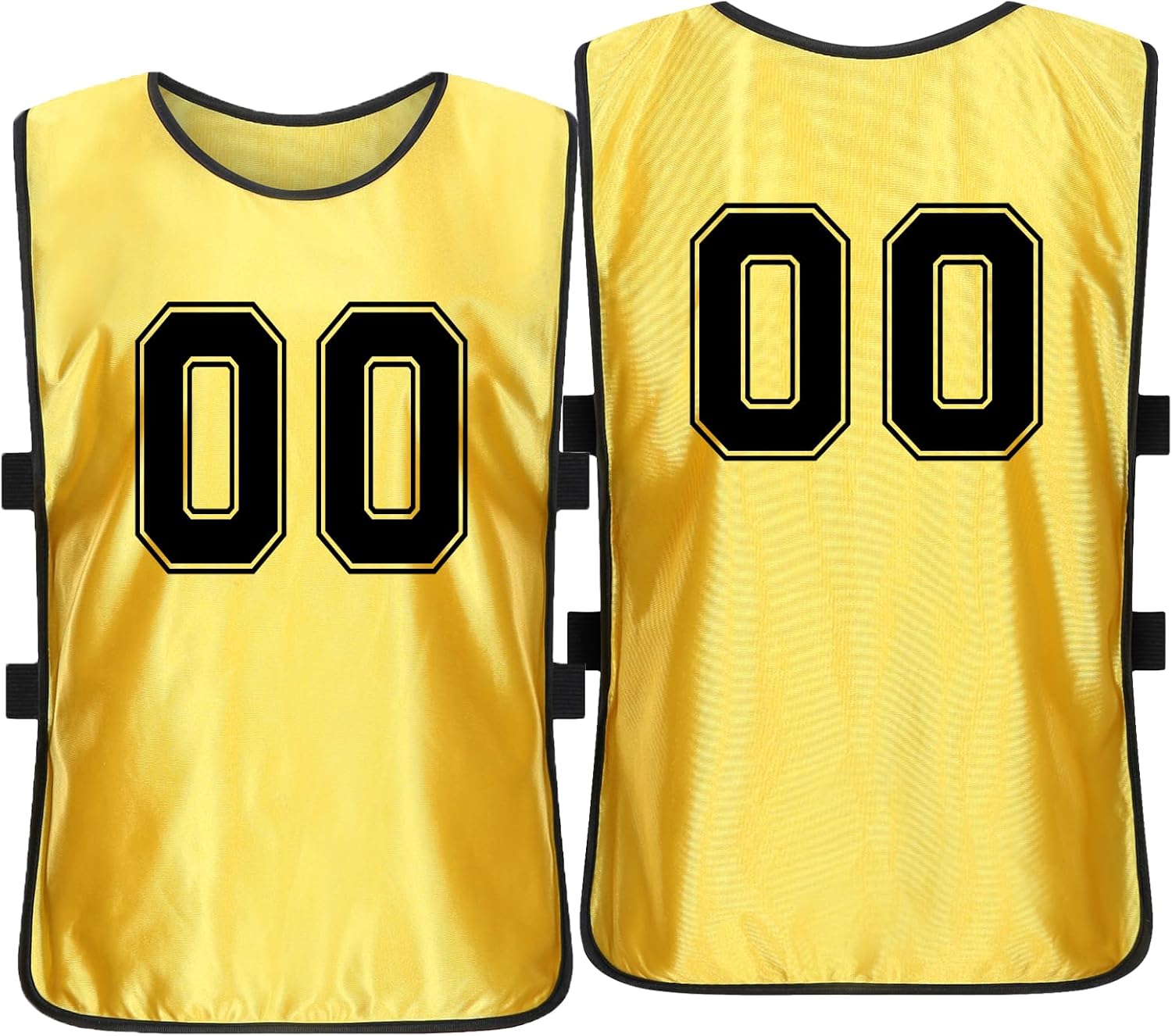 10 Pieces or More Custom Pinnies with Number Youth Kids Adult Soccer Basketball Pinnies Practice Vest