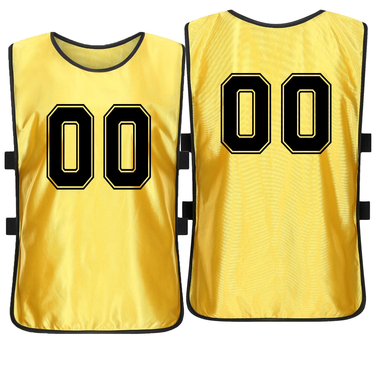 10 Pieces or More Custom Pinnies with Number Youth Kids Adult Soccer Basketball Pinnies Practice Vest
