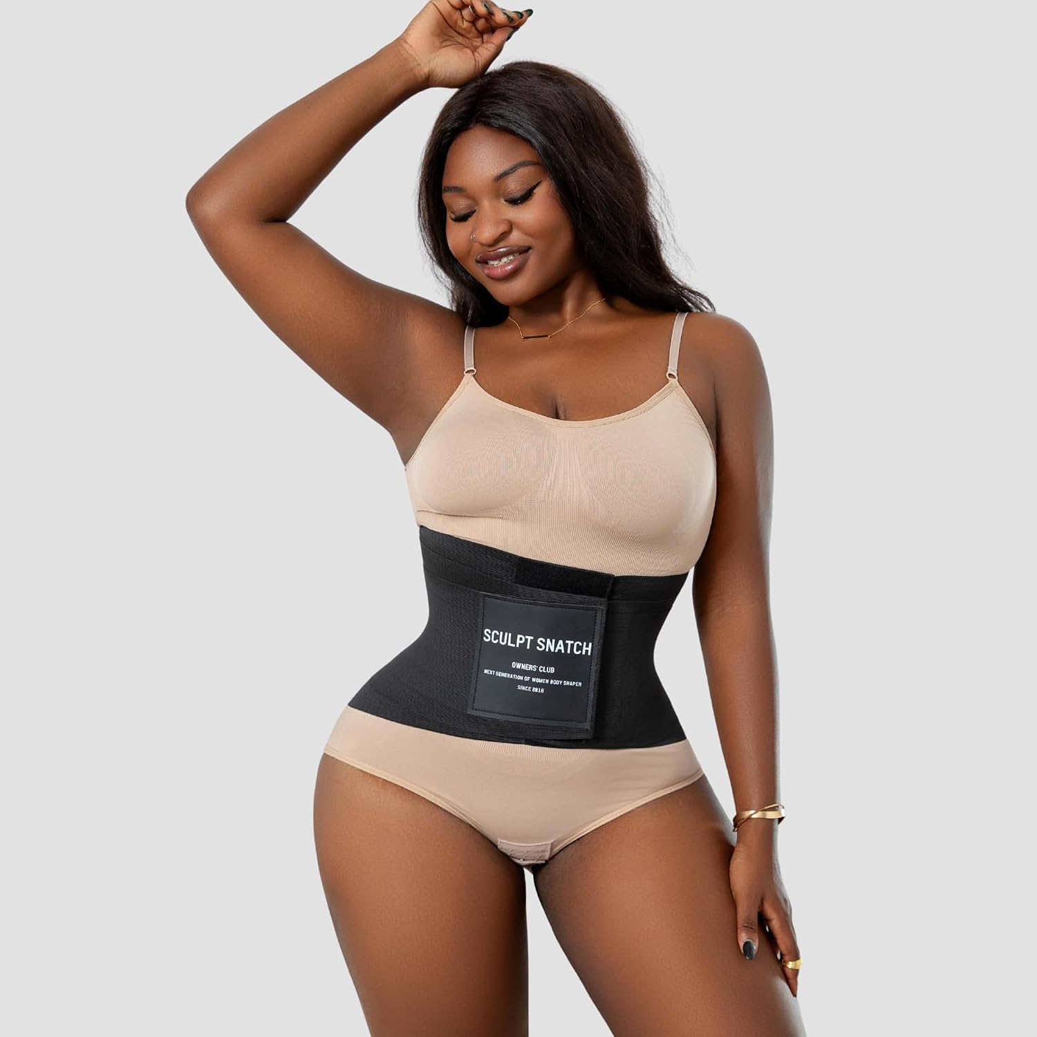 Hourglass Waist Cincher - Adjustable Girdle for Women, Tummy Control Slimmer for Workout & Weight Loss