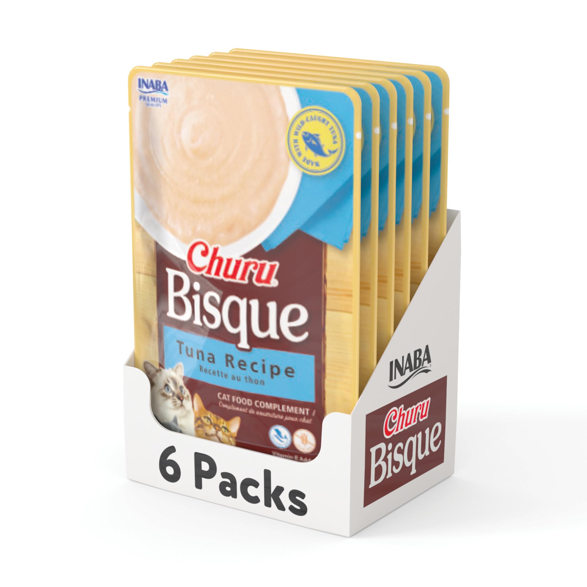 Churu Bisque Tuna Recipe pack of 6 (40GX6)