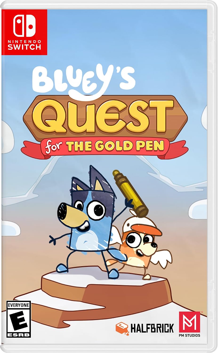 Bluey´s Quest - the Gold Pen - Nintendo Switch