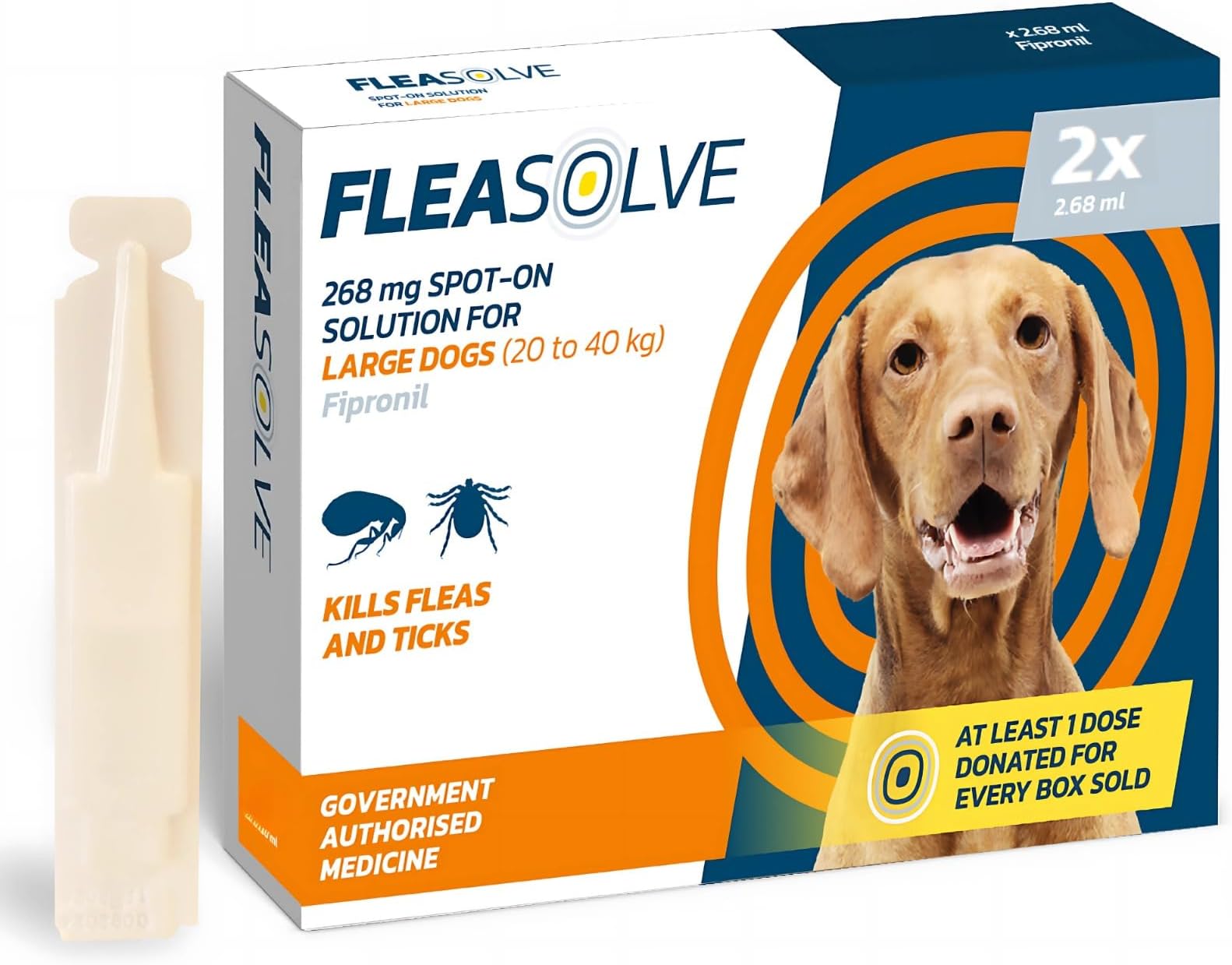 Bob Martin Clear Spot On Flea Treatment for Large Dogs (20-40kg