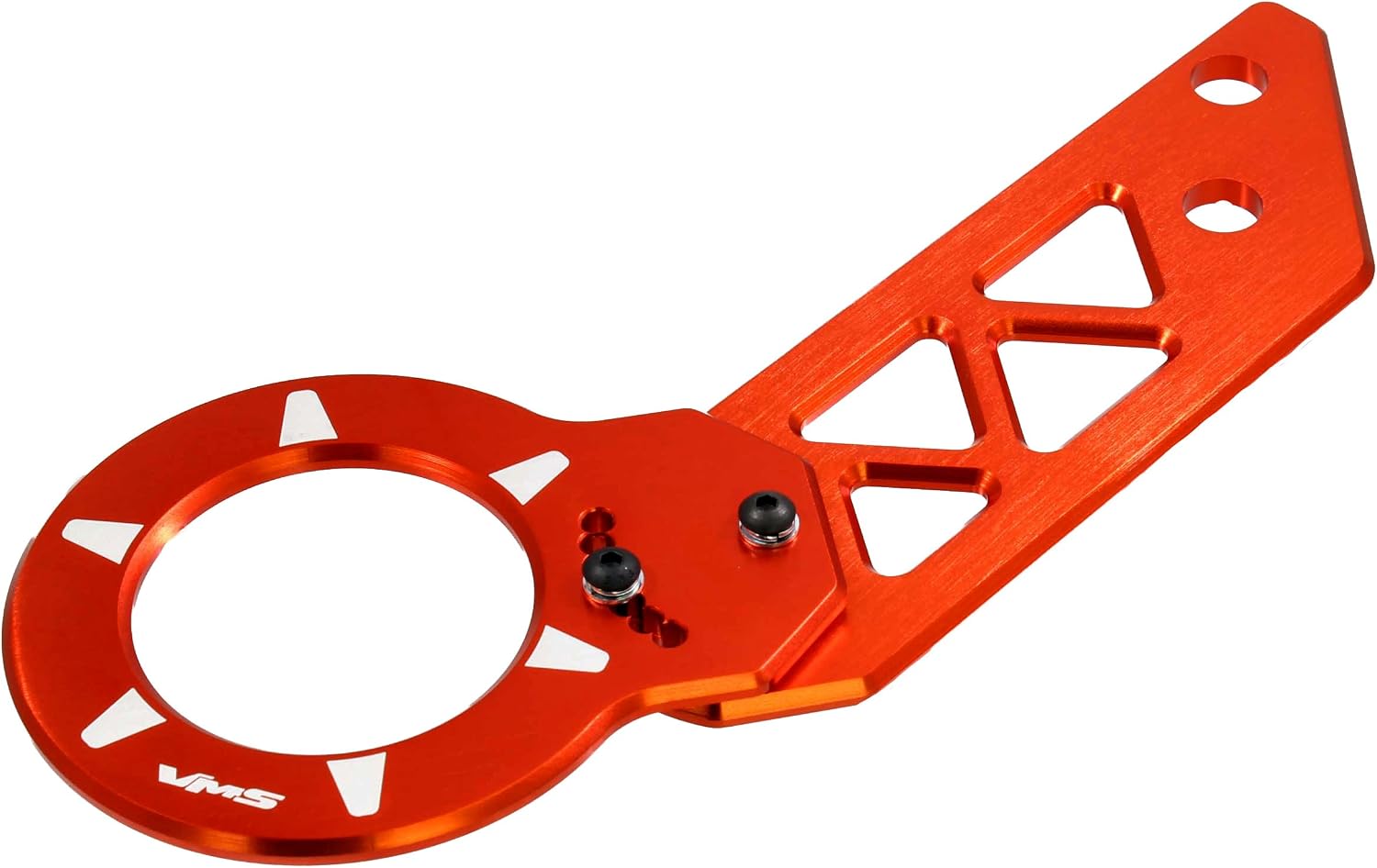 Racing Orange Rear Adjustable T6061 CNC Billet Anodized Aluminum Towing Tow Hook Compatible with Honda Accord 90-97 1990-1997