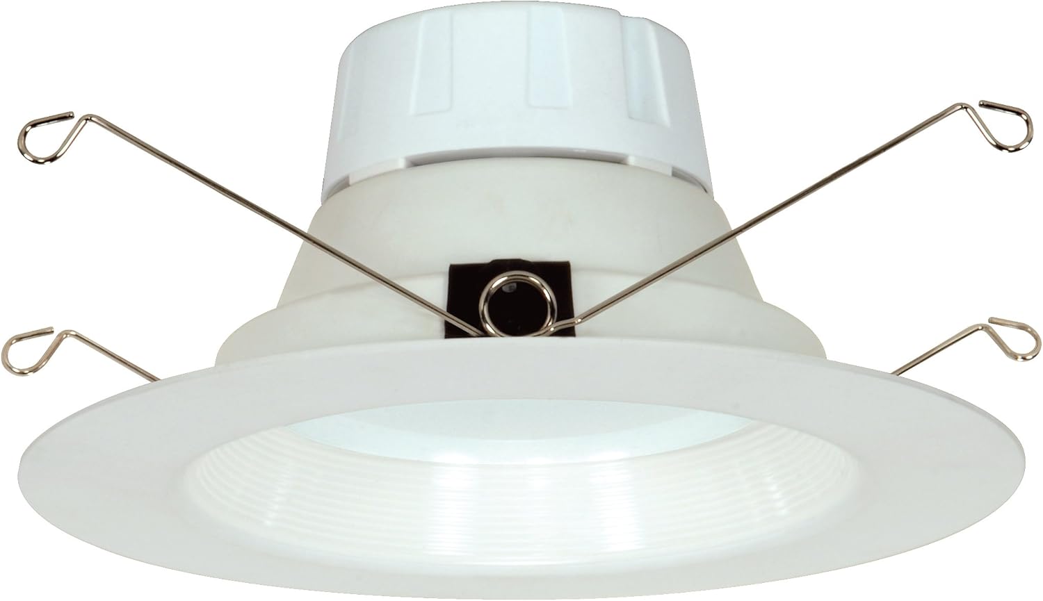 Satco S9118 LED Retrofit Kit 3000K 90' Beam Spread Medium Base Light Bulb, 11W