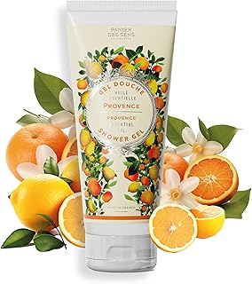 Panier des Sens - Provence Moisturizing Body Wash for Women & Men - Gentle Shower Gel with 96% Natural Ingredients for Normal, Sensitive Skin - Body Care Made in France, SLS Free, Vegan - 6.8 Floz