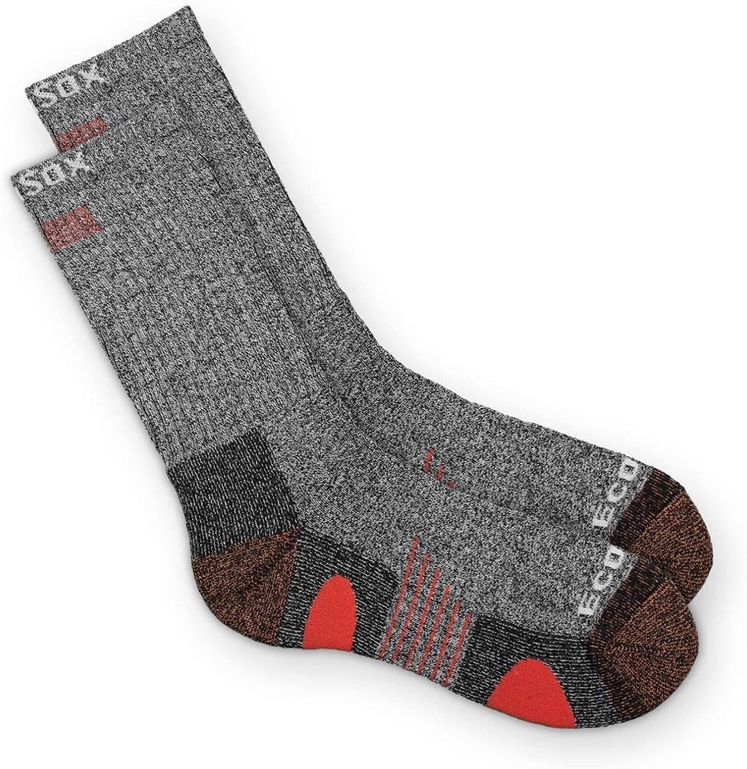 Bamboo Viscose Full Cushion Hiking Outdoor Crew Socks - One Pair