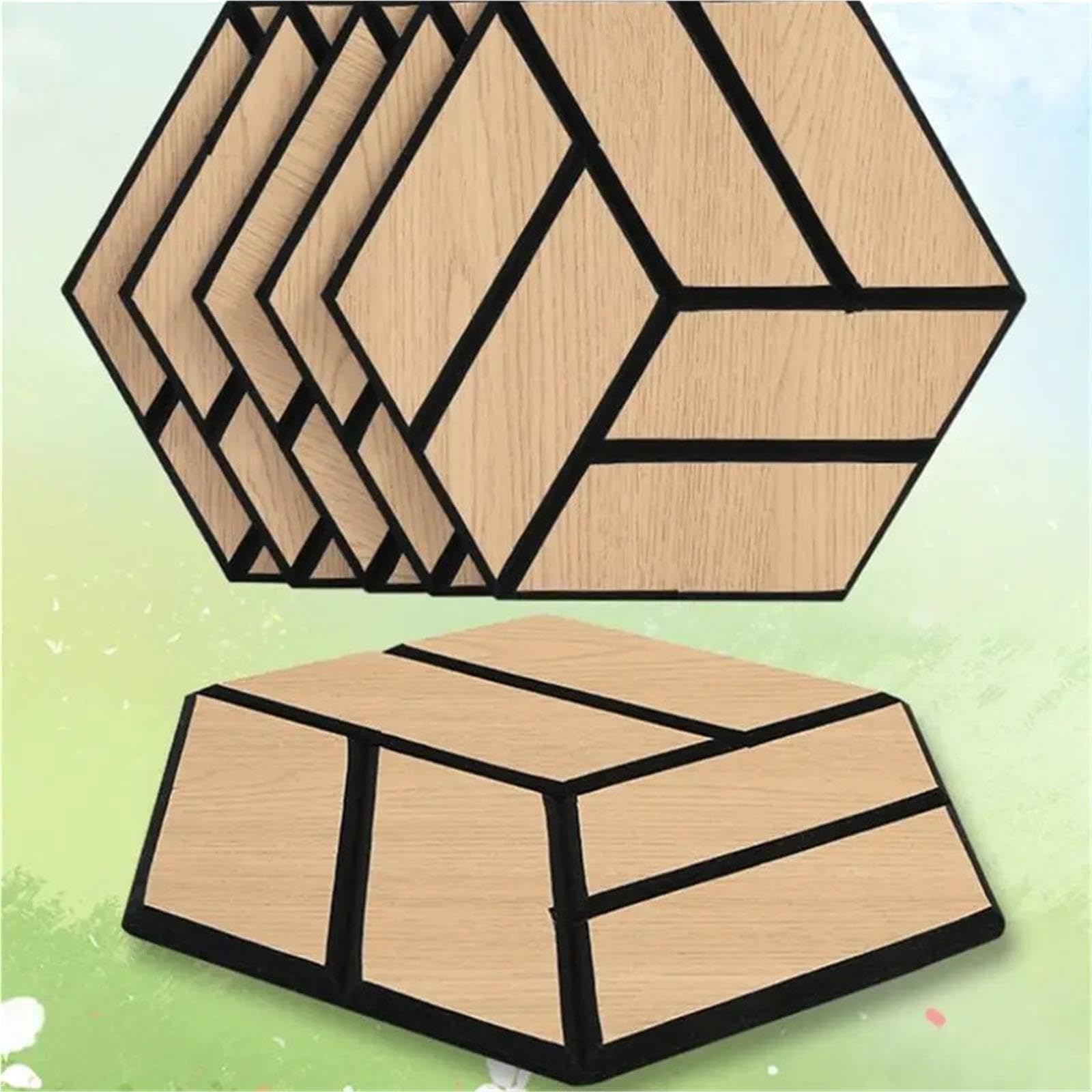 Panel Acústico Hexagonal Pegatinas de pared hexagonales