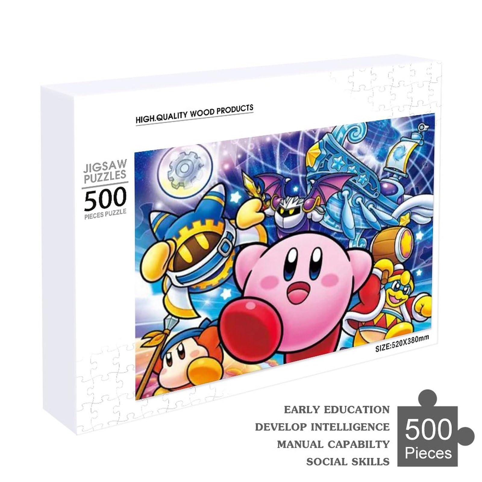 Amazon.co.jp: 星のカービィ ジグソーパズル 300/500/1000ピース 木製