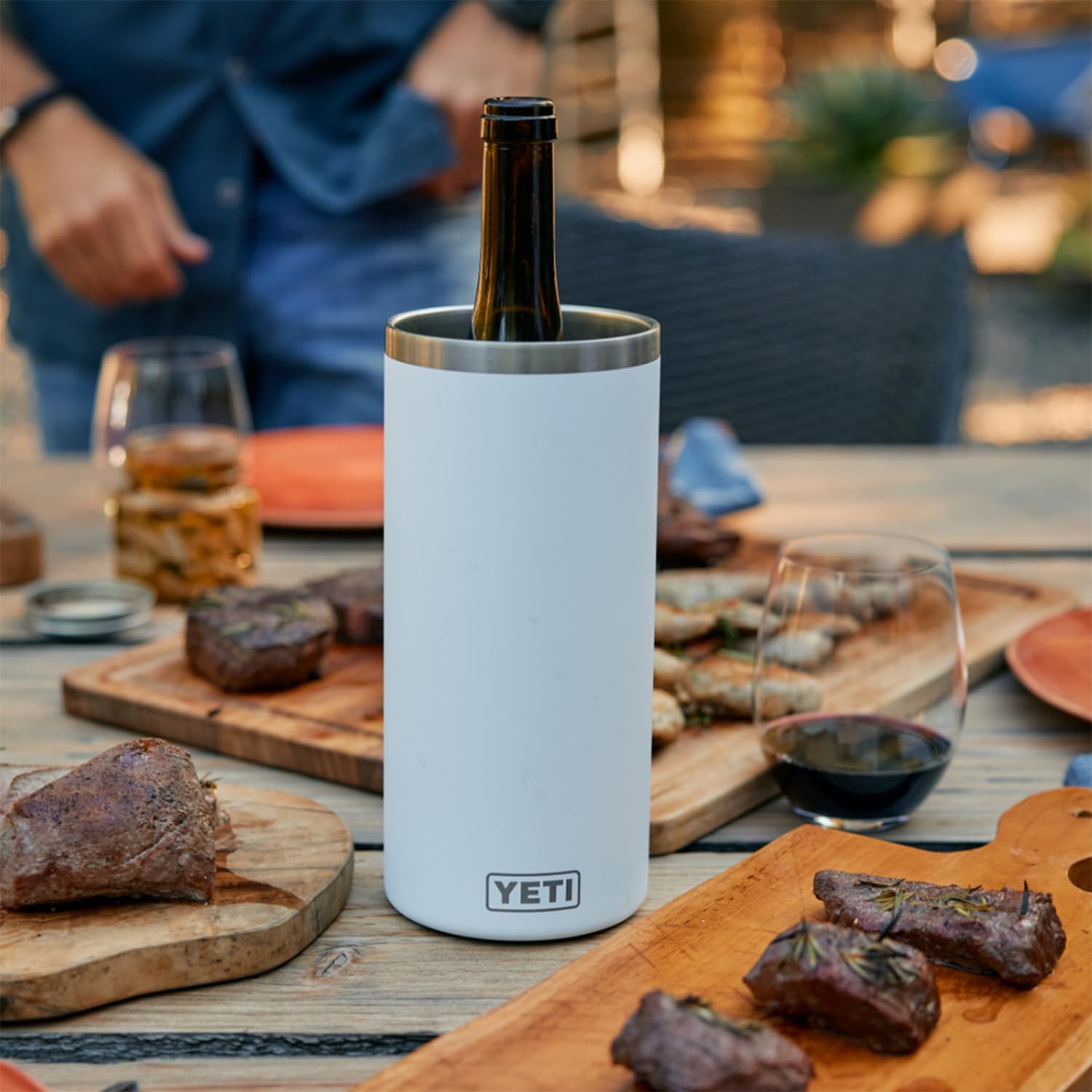 YETI Rambler Refroidisseur de vin, compatible avec la plupart des bouteilles de vin, citron vert