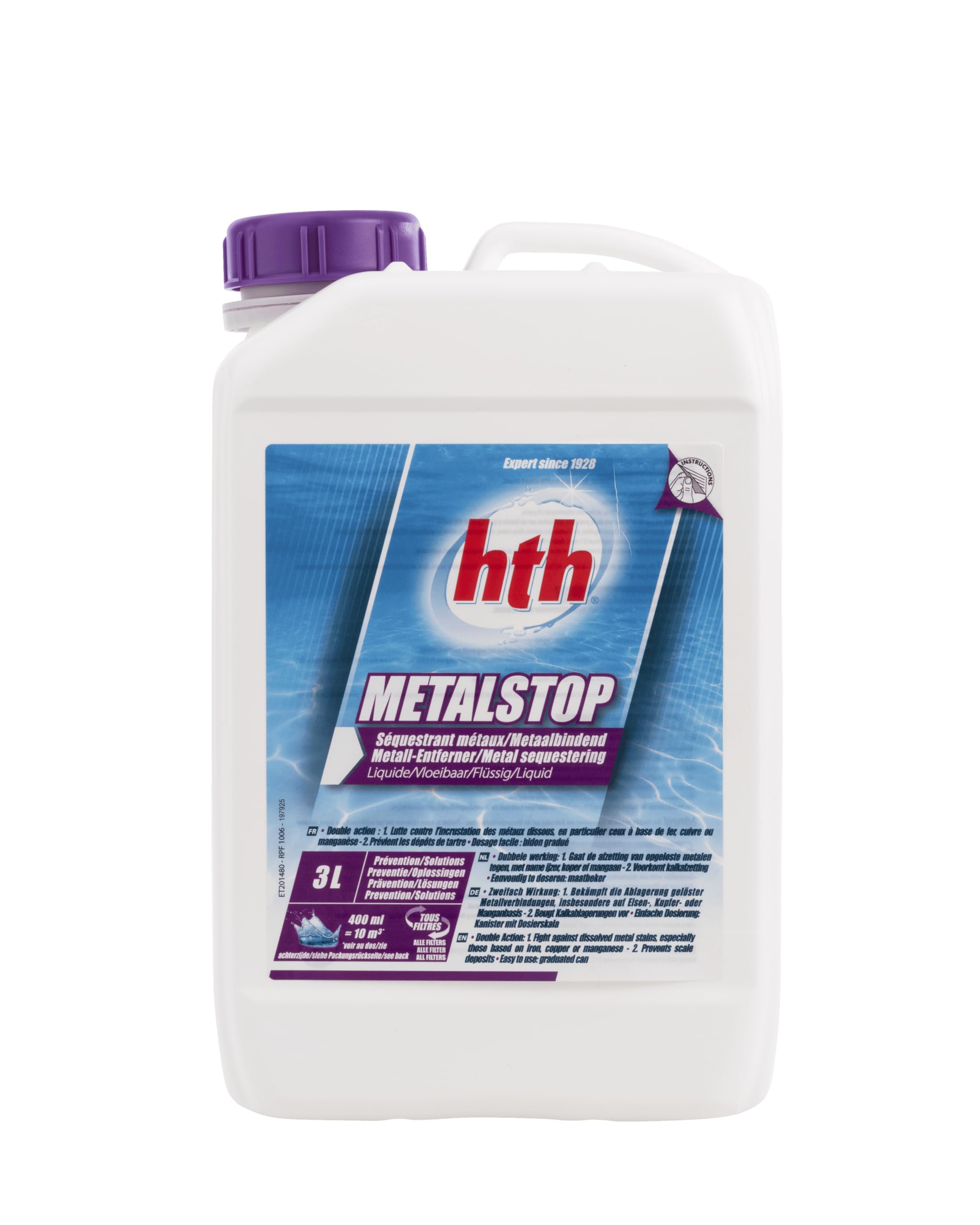 Hth -Metalstop Liquide 3 litres -HTH-SC-AWC-500-8171