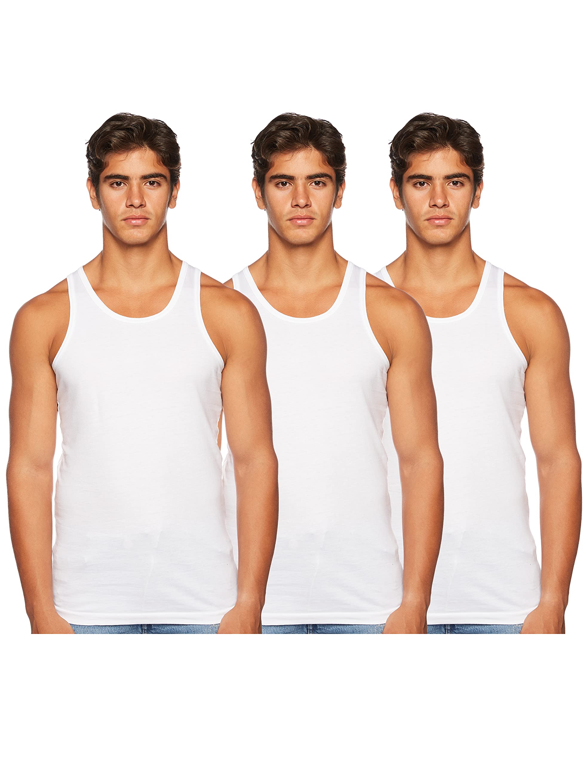 Jockey Men's Cotton Undershirt (Pack of 
