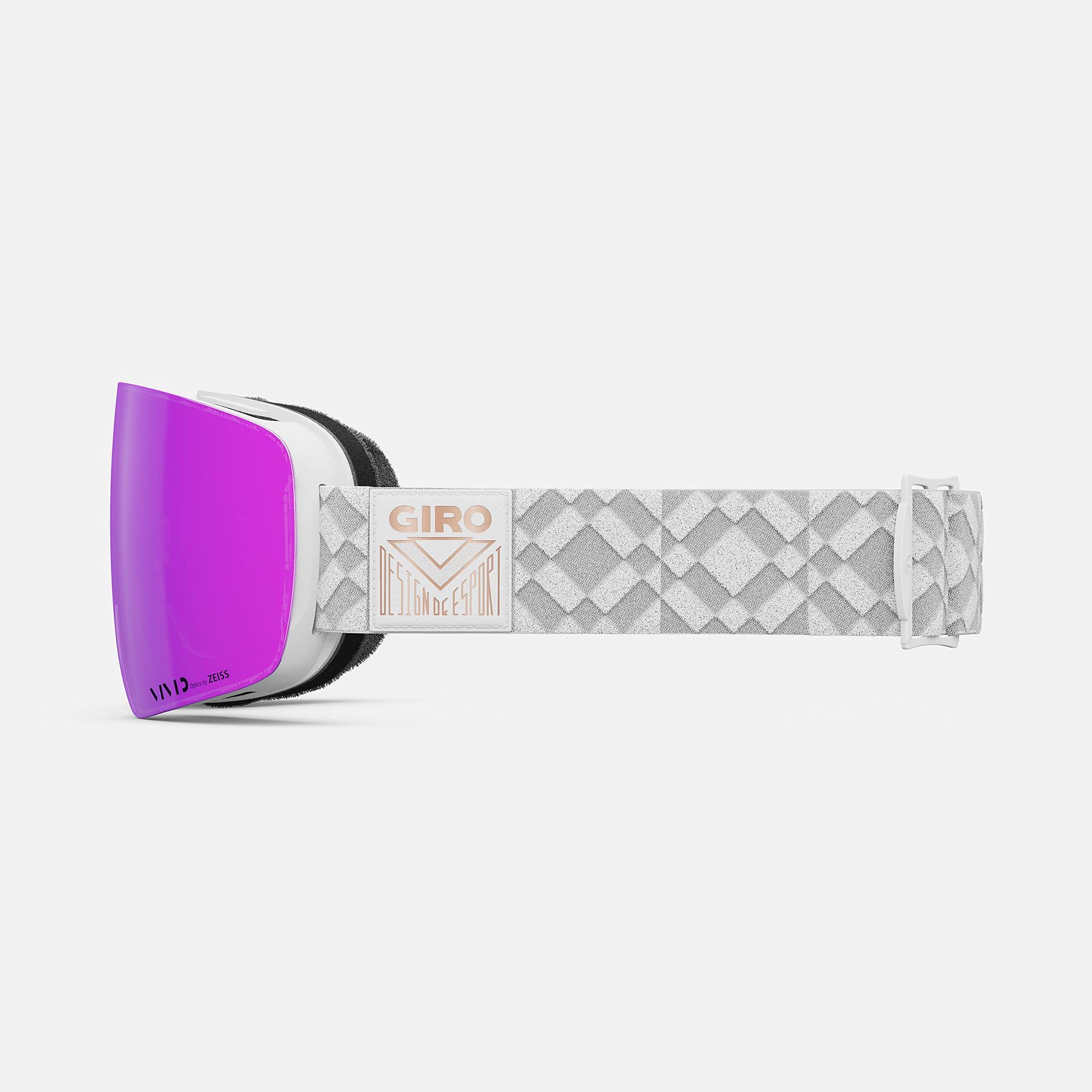 Giro Contour - Maschera da sci e snowboard, unisex, con chiusura magnetica, con 2 lenti vivide, tecnologia anti-appannamento, OTG