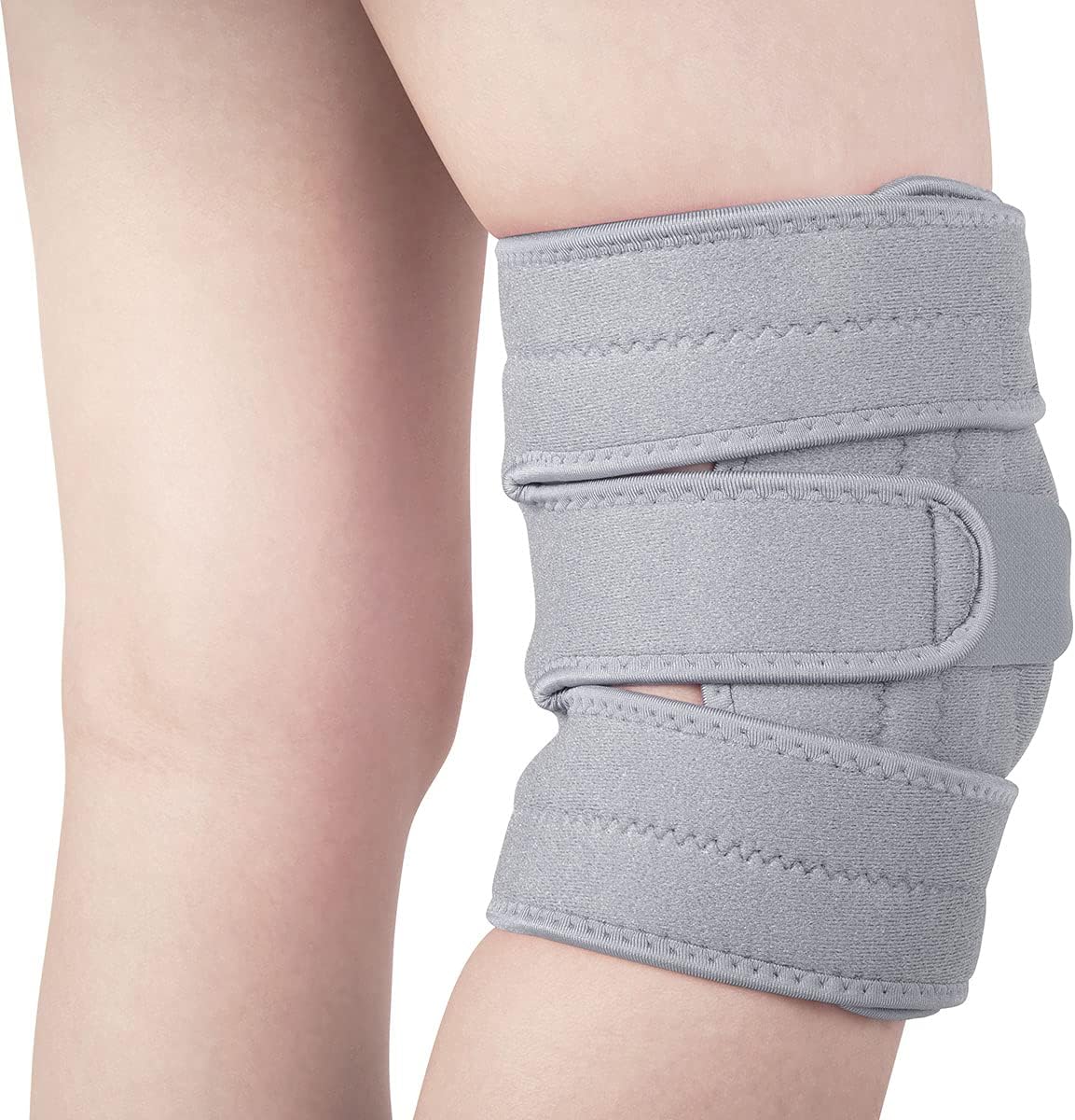 AVIDDA Knee Support, Patella Tendon Knee Brace With Side Stabilizers for Running Sports, Joint Pain, Arthritis - Image 3