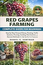Red Grapes Farming Complete Guide for Beginners: Step-by-Step Vineyard Setup, Planting, Trellis Systems, Pruning, Feeding, Pest Control, and Harvest Methods for High-Quality Fruit Production