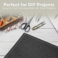 Vista 5 de FoamTouch 1" Thick x 24" Wide x 72" Long Charcoal High Density Foam, Ideal for Foam Padding, Seat Replacement, Chair Cushion Replacement, Wheelchair