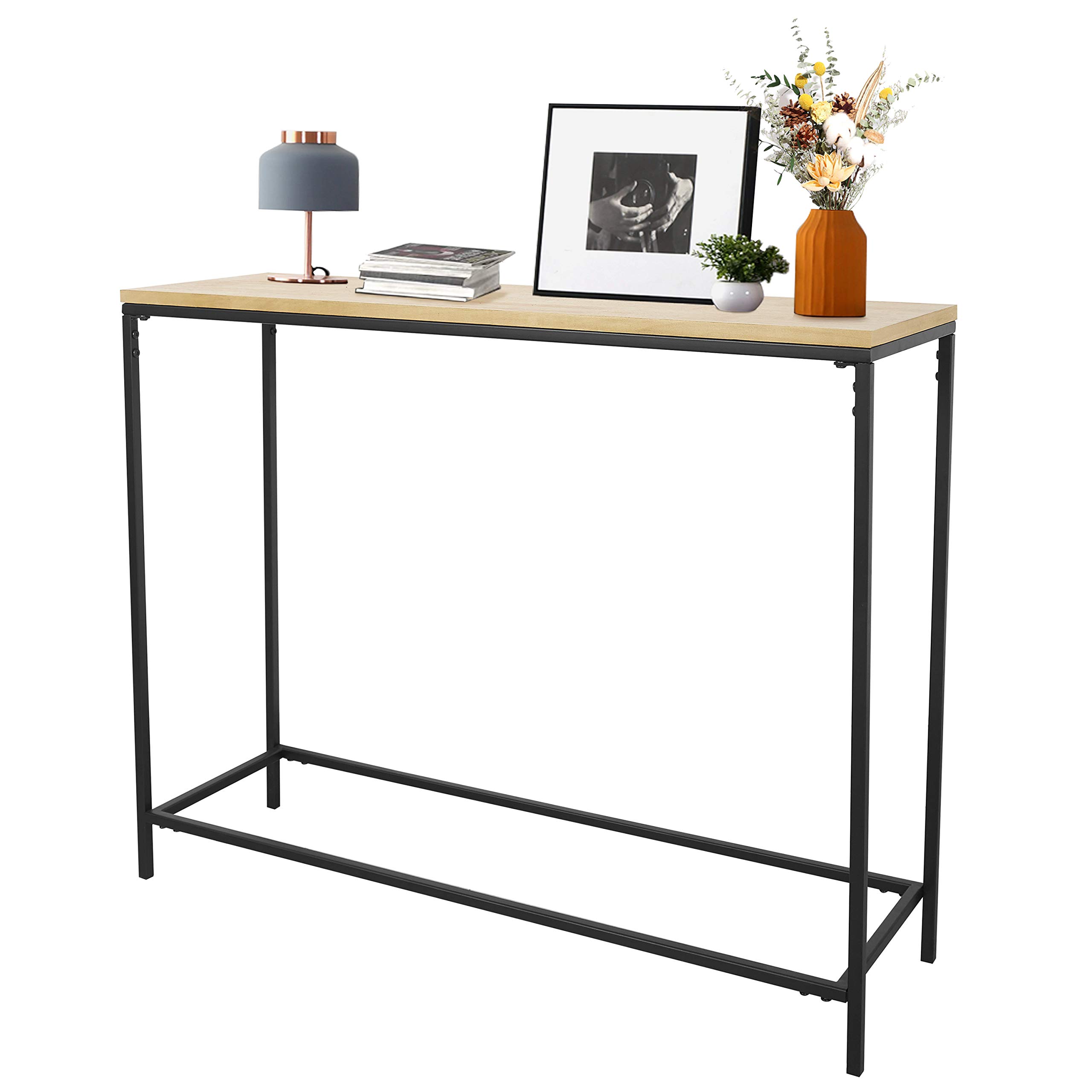 Wood Console Table, Entryway Sofa Table Rustic for Hallway, Living Room, Kitchen(40.5"X12"X31.25")