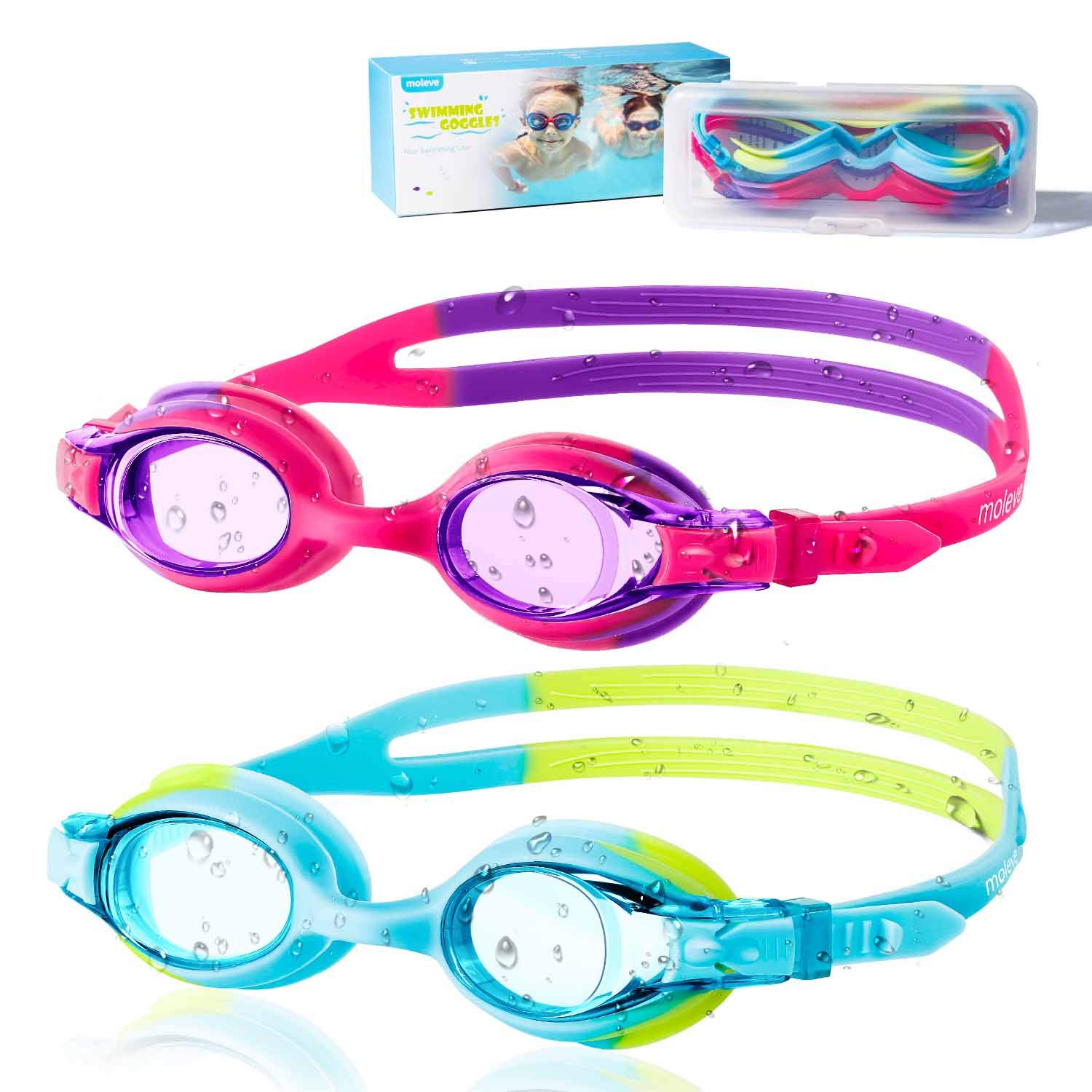 Swim goggles with soft strap Clearance