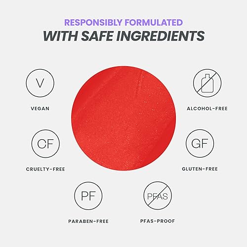 Miniatura 100 de Wonderskin Wonder Blading - Tinte labial rojo de larga duración, tinte labial resistente al agua, tinte labial natural, no mancha (Divine masque)