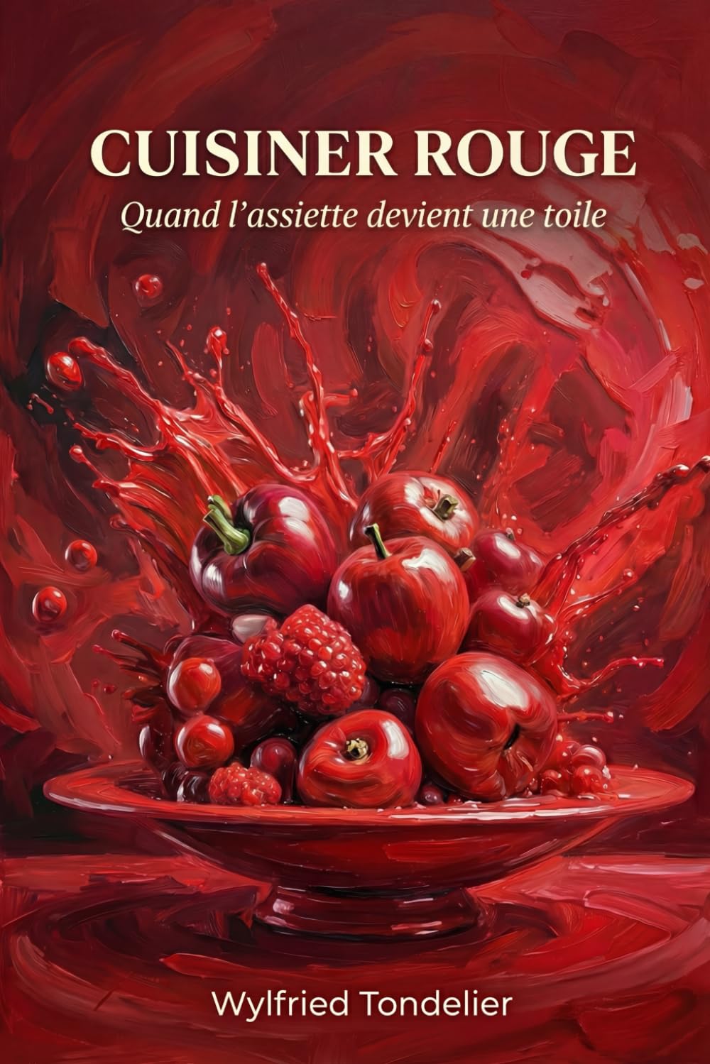 CUISINER ROUGE: Quand l'assiette devient une toile (French Edition)      Paperback – December 18, 2025
