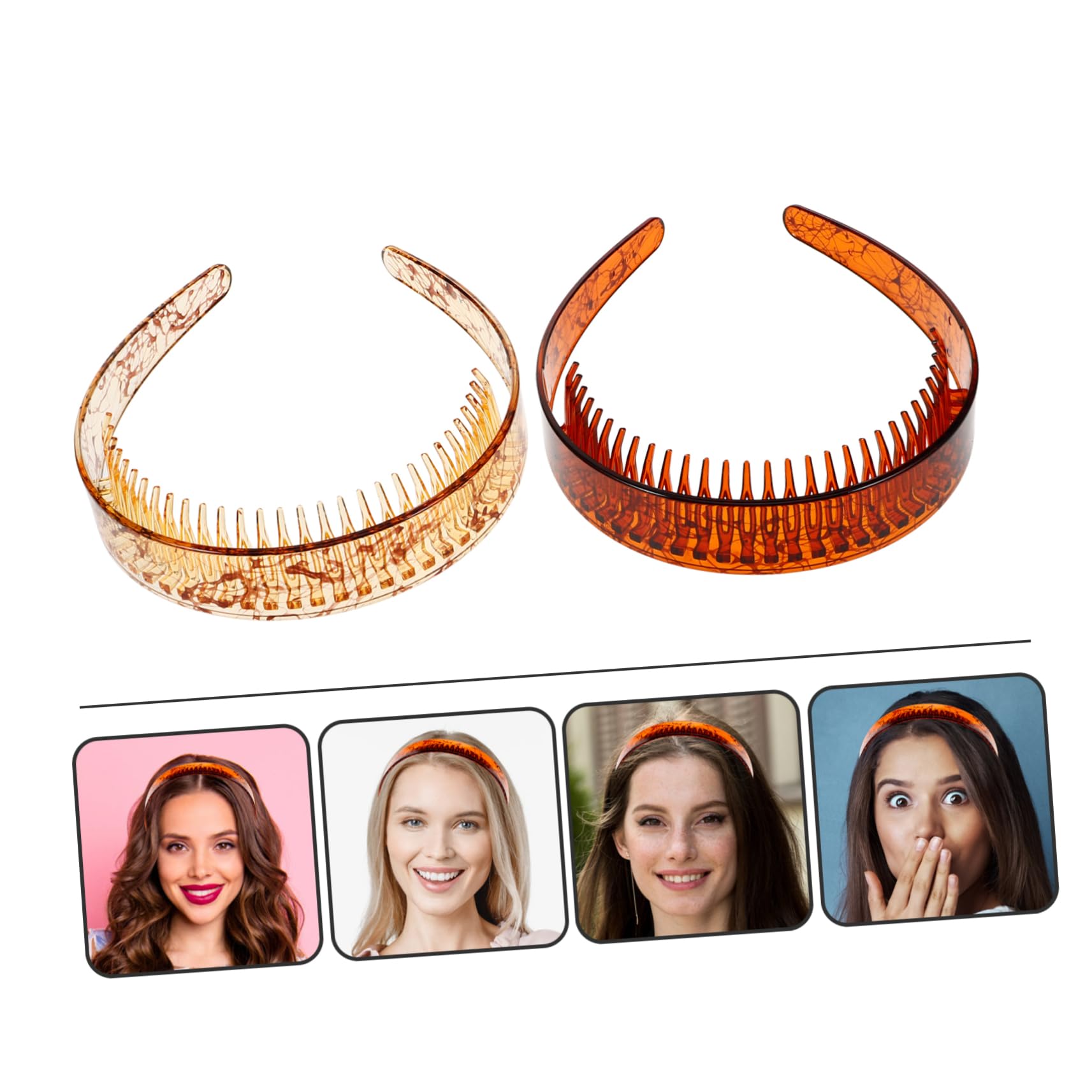 GALPADA 10stücke Zähne Kamm Haarband Für Haarschmuck Geeignet Für Sport Gesichtspflege Und Tägliche Nutzung Für Verschiedene Frisuren