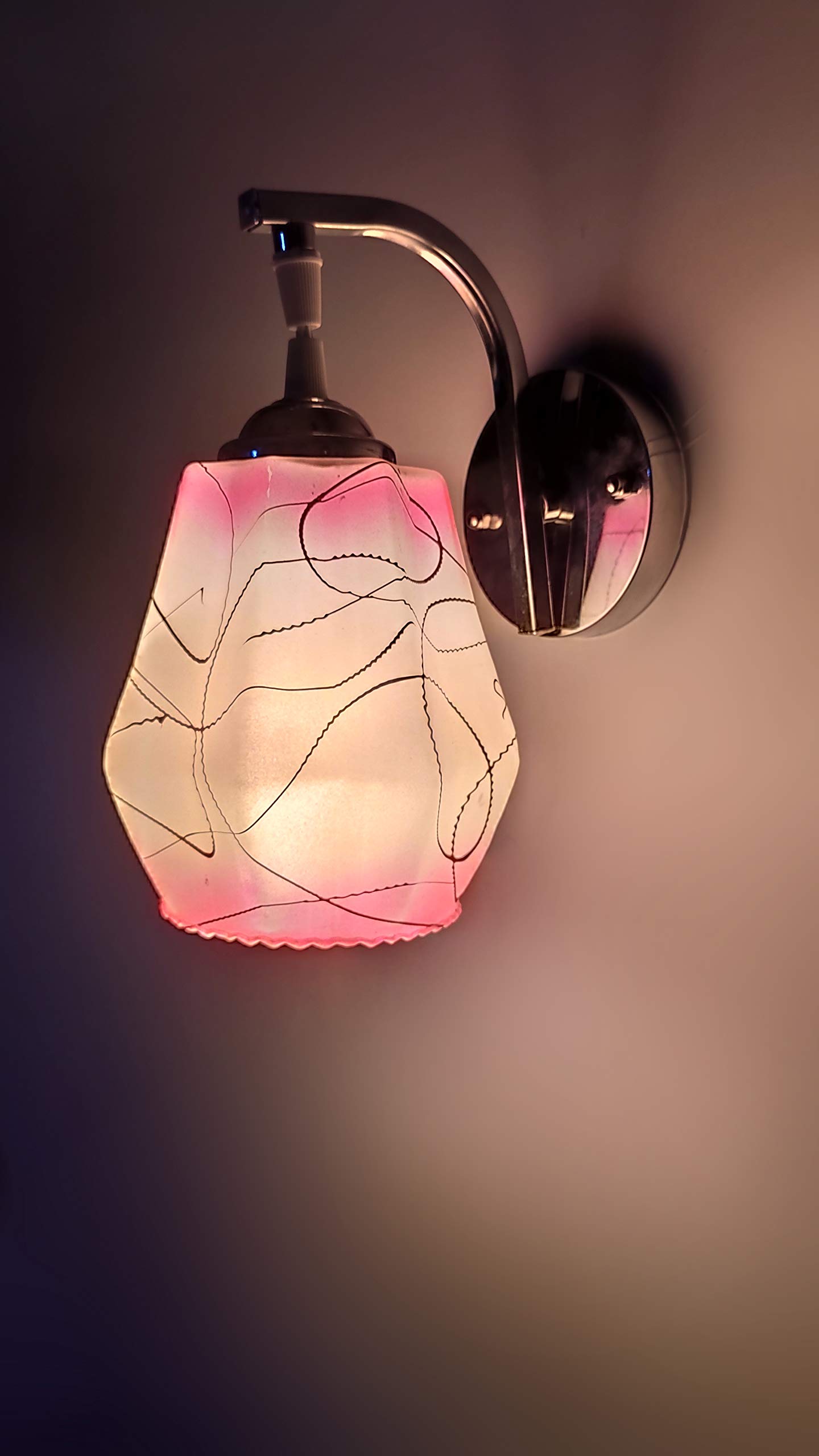 Frost Flower Wall Lamp - Modern Transparent Design -23