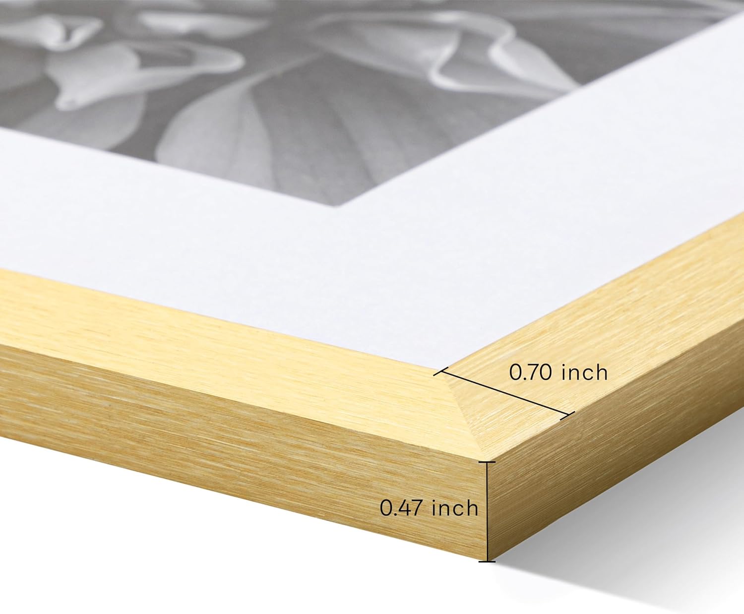 eletecpro 11x14 Picture Frames Set of 9 Modern Gallery Wall Frame Set, Displays 8x10 Photos with Mat or 11x14 No Mat, Gold Picture Frames Collage Wall Decor for Home Decor - Image 4