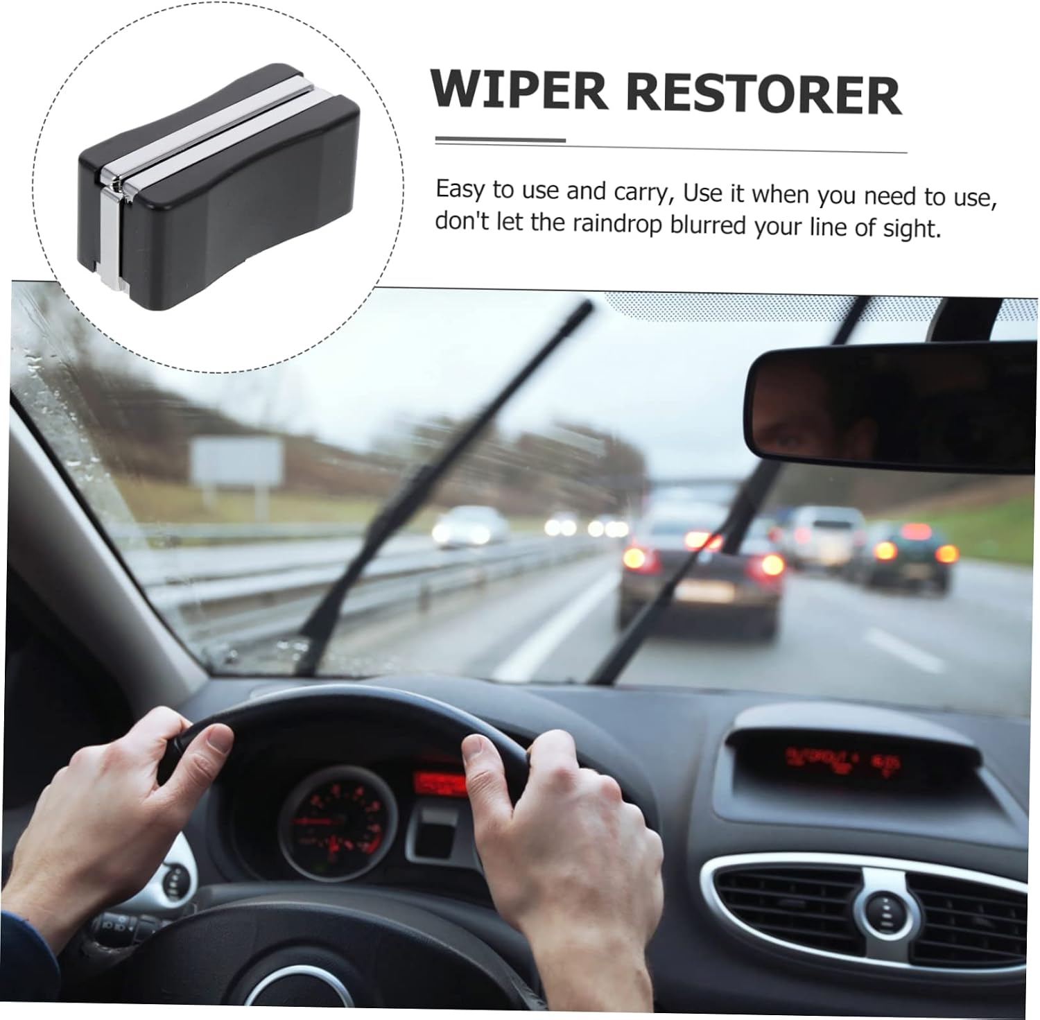 Car Wiper Fix Tool Windshield Wiper Repair Kit Universal Wiper Repairer Easy to Use for Vehicles