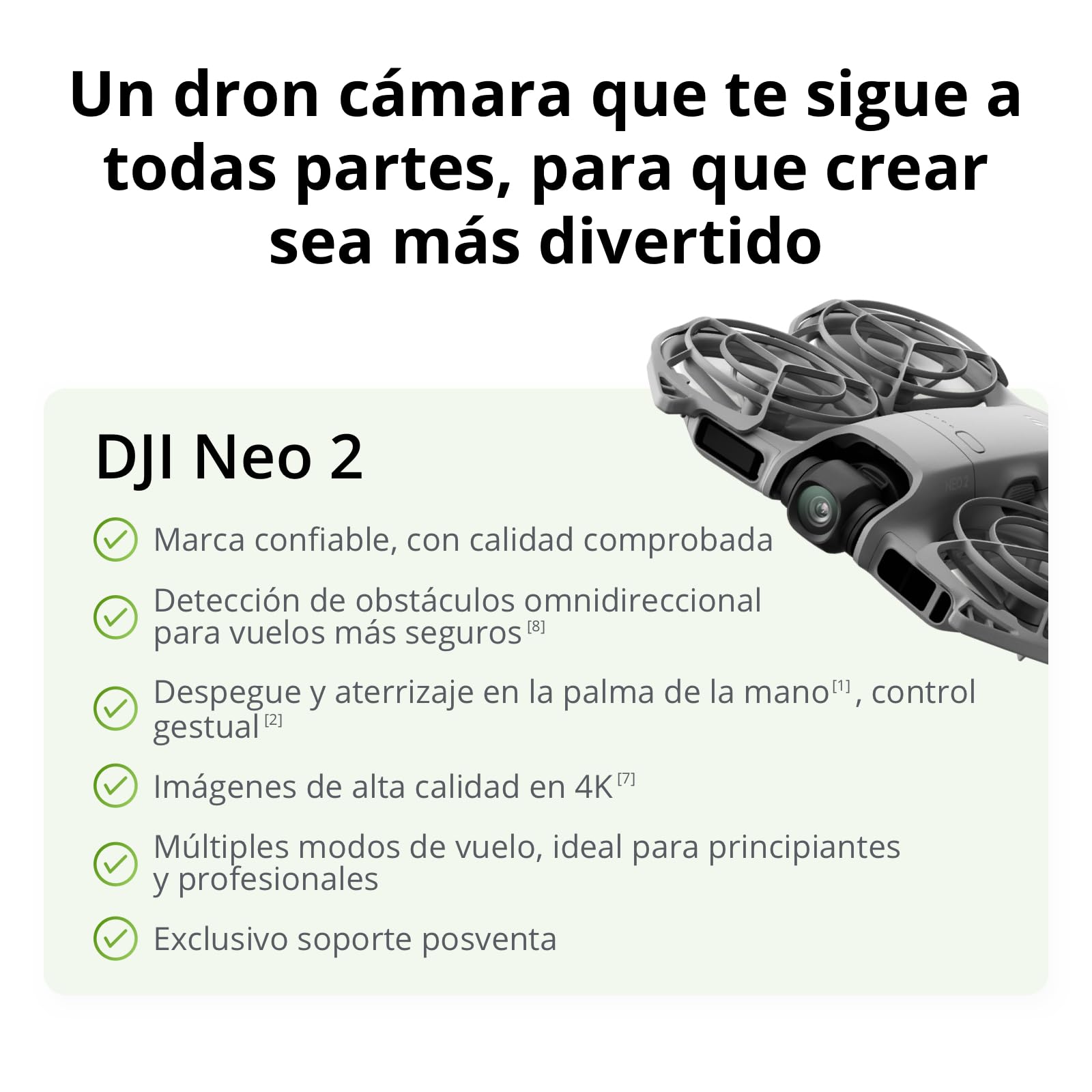 DJI Pack Neo 2 Motion Vuela Más con RC Motion 3 y Goggles N3, transmisión estable con transceptor digital, dron 4K para principiantes, vuelo FPV, 3 baterías