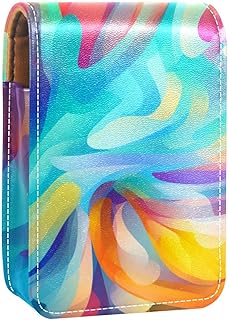 Lipstick Case,Leather Lip Gloss Lipstick Orga...