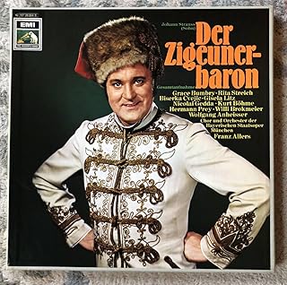 2LP-Box/独HMV/G.Bumbry R.Streich N.Gedda H.Prey F.Allers・バイエルン国立管弦楽団/J.シュトラウス２世_歌劇「ジプシー男爵」