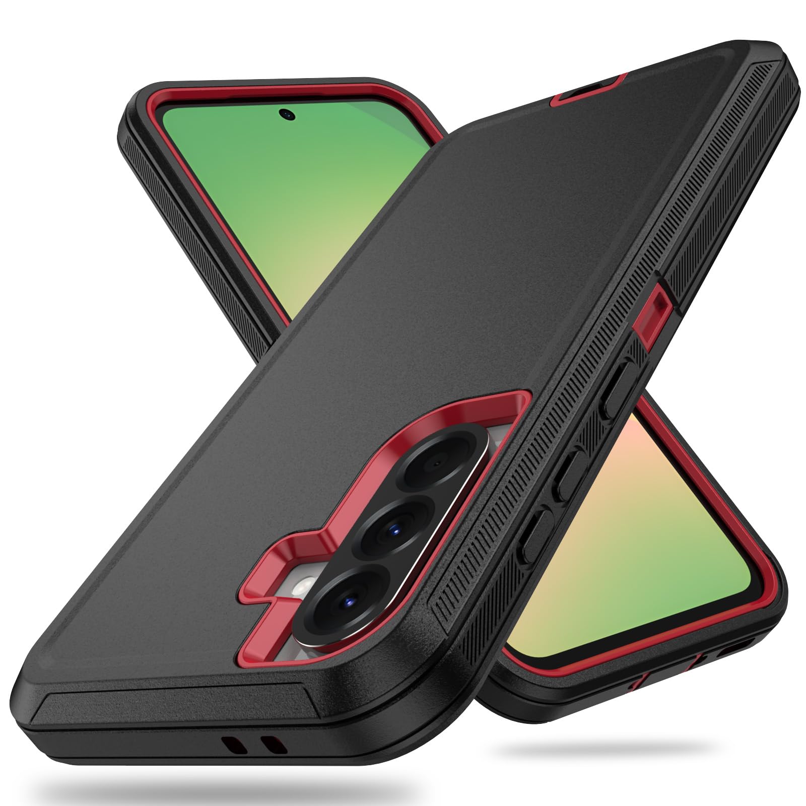 Amazon.com: ACAGET Case for Galaxy A56 Heavy Duty with Port Anti Dust Plug  Matte Protective Phone Cases for Samsung Galaxy A56 Shockproof Dual Layer  Rubber Bumper Shell + PC Cover for Samsung