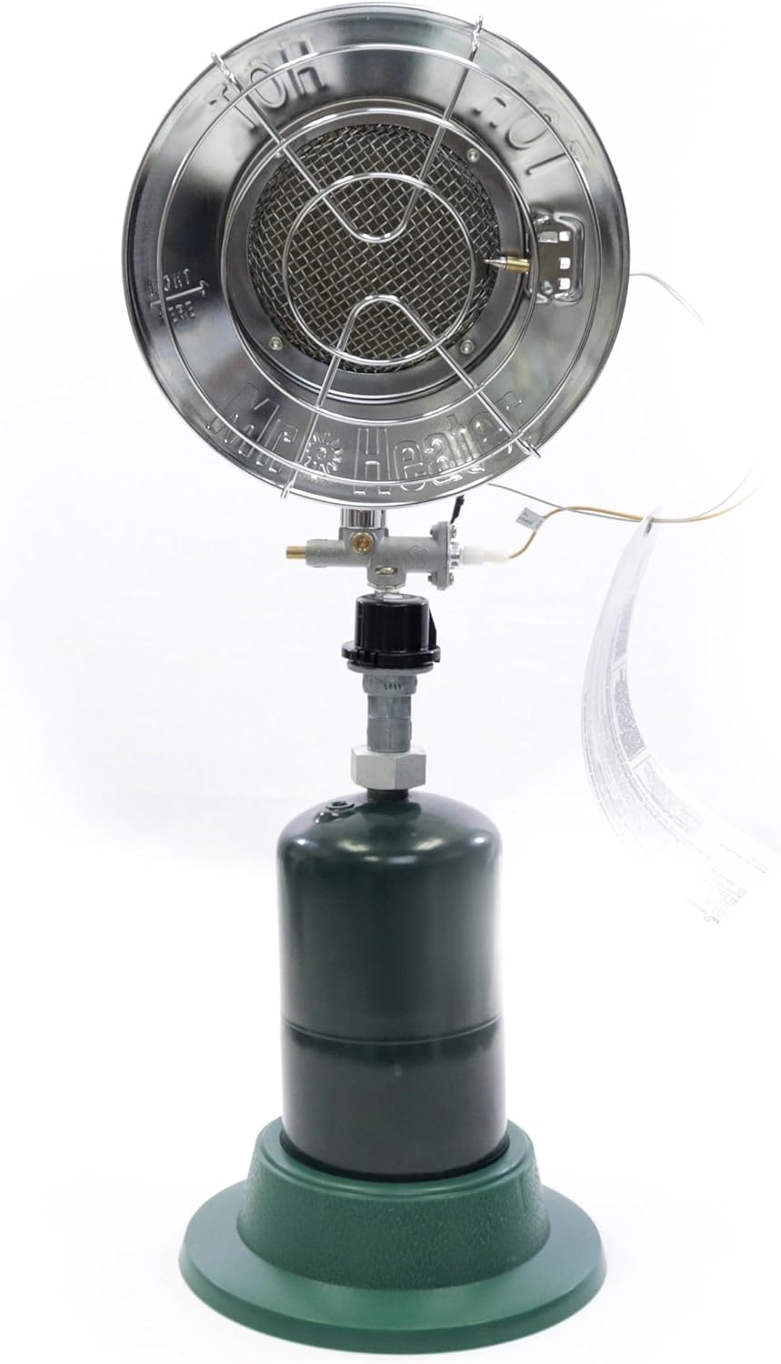 Mr. Heater MH15 Single Tank Top Outdoor Propane Heater, Silver