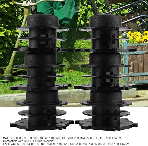 Miniatura 4 de TOPINCN 6 unids/set carrete cuerda Trimmer Bump cubierta para Autocut 25-2 FS44 FS55 FS80 Cortacésped de jardín desbrozadora pieza accesorio