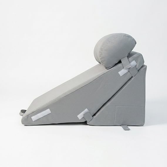 Xpermate Ergonomik Destek Yastığı – Baş, Sırt, Bel ve Bacak Desteği (gri)