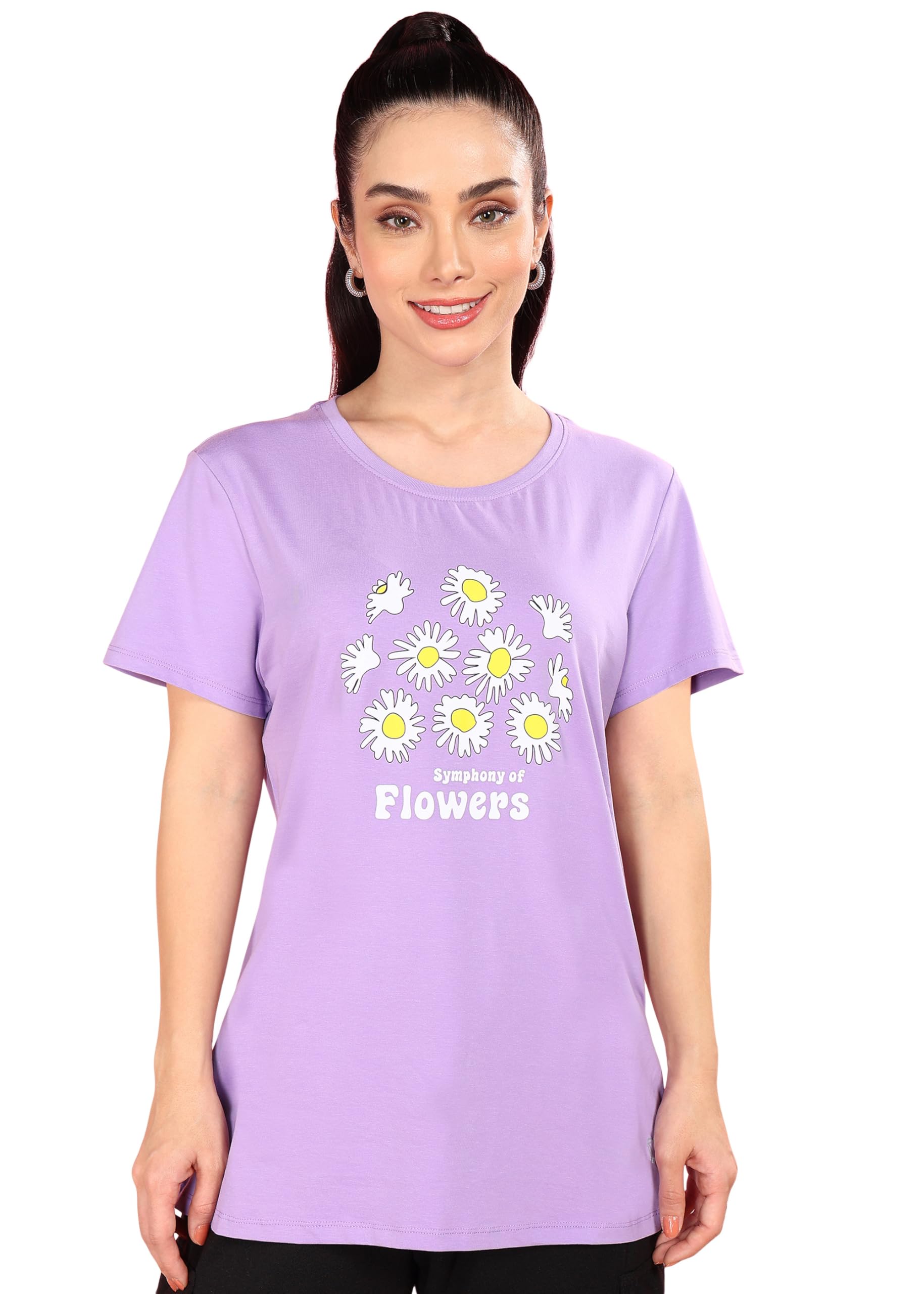 Dollar Women's Pack of 1 Printed T-Shirts-picture-19