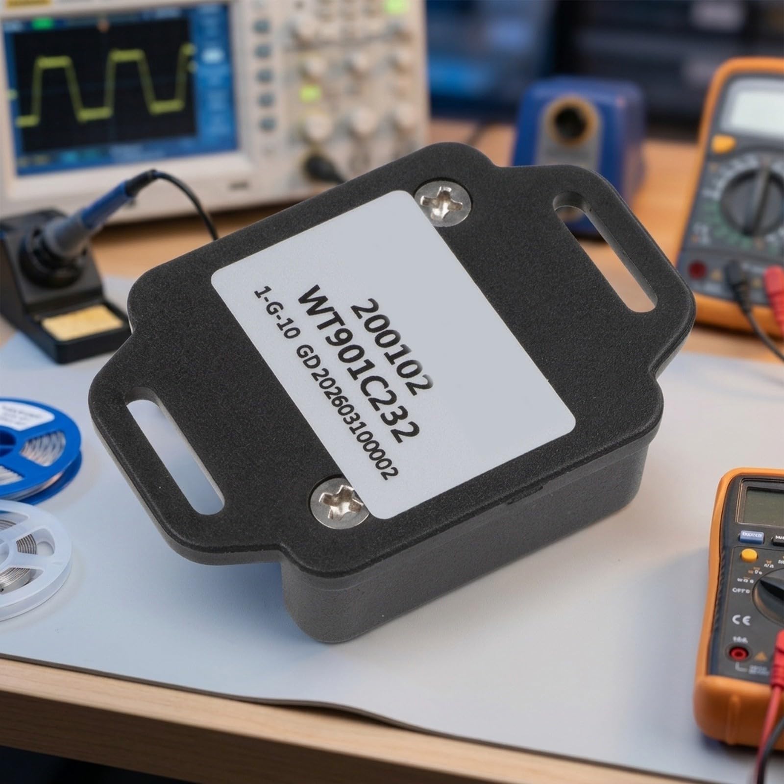 Präziser Neigungsmesser WT901C-232 9-Achsen Bewegungssensor mit Gyroskop Accelerometer für VR Robotik AHRS System für ttl Schnittstelle 51mm(WT901C-232)