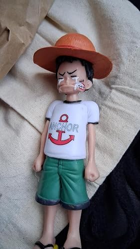 Figurine One Piece Shanks & Luffy – 18 Cm – PVC – Décoration Gâteau – Cadeau Ninja