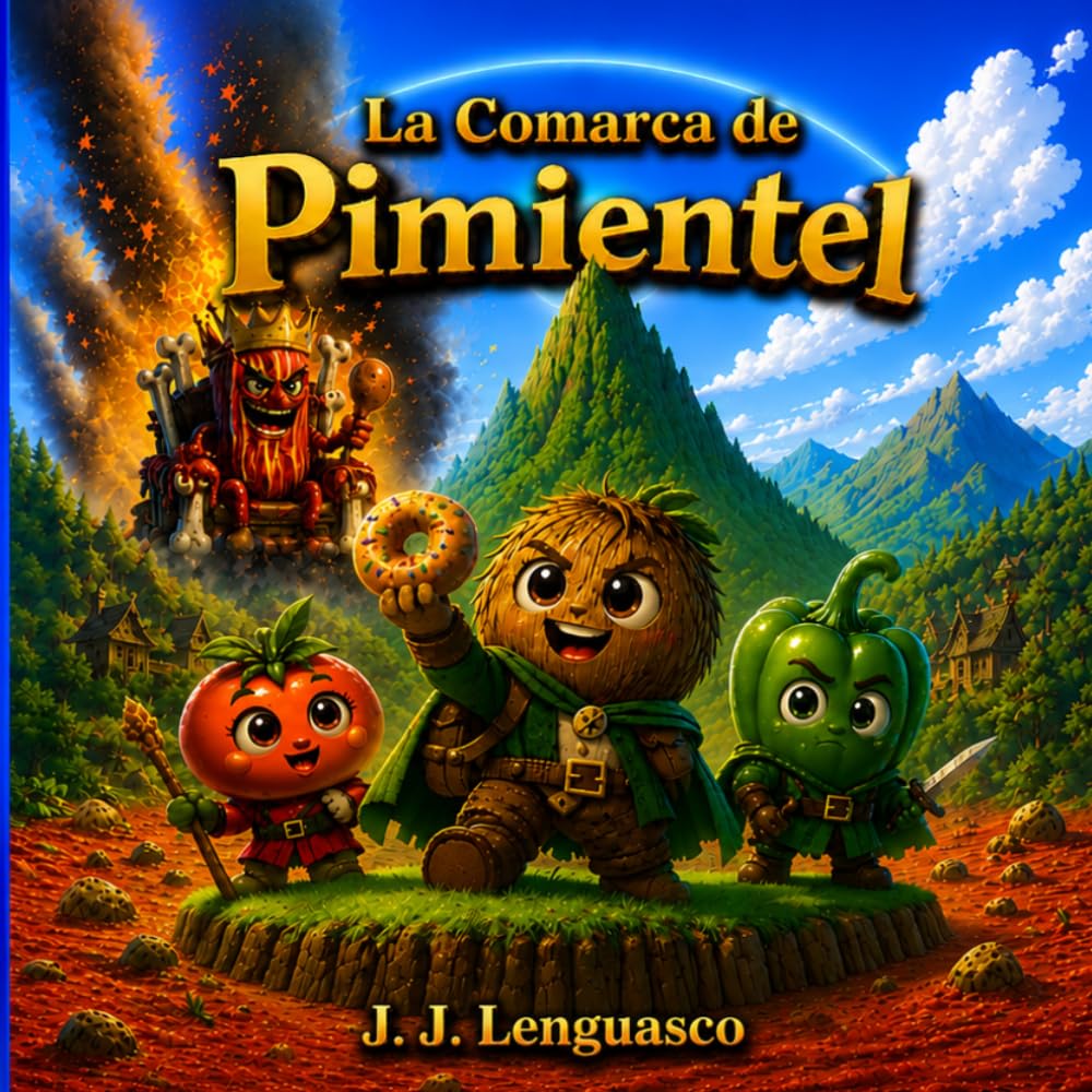 LA COMARCA DE PIMIENTEL: Una divertida aventura infantil llena de fantasía, valores y comida saludable