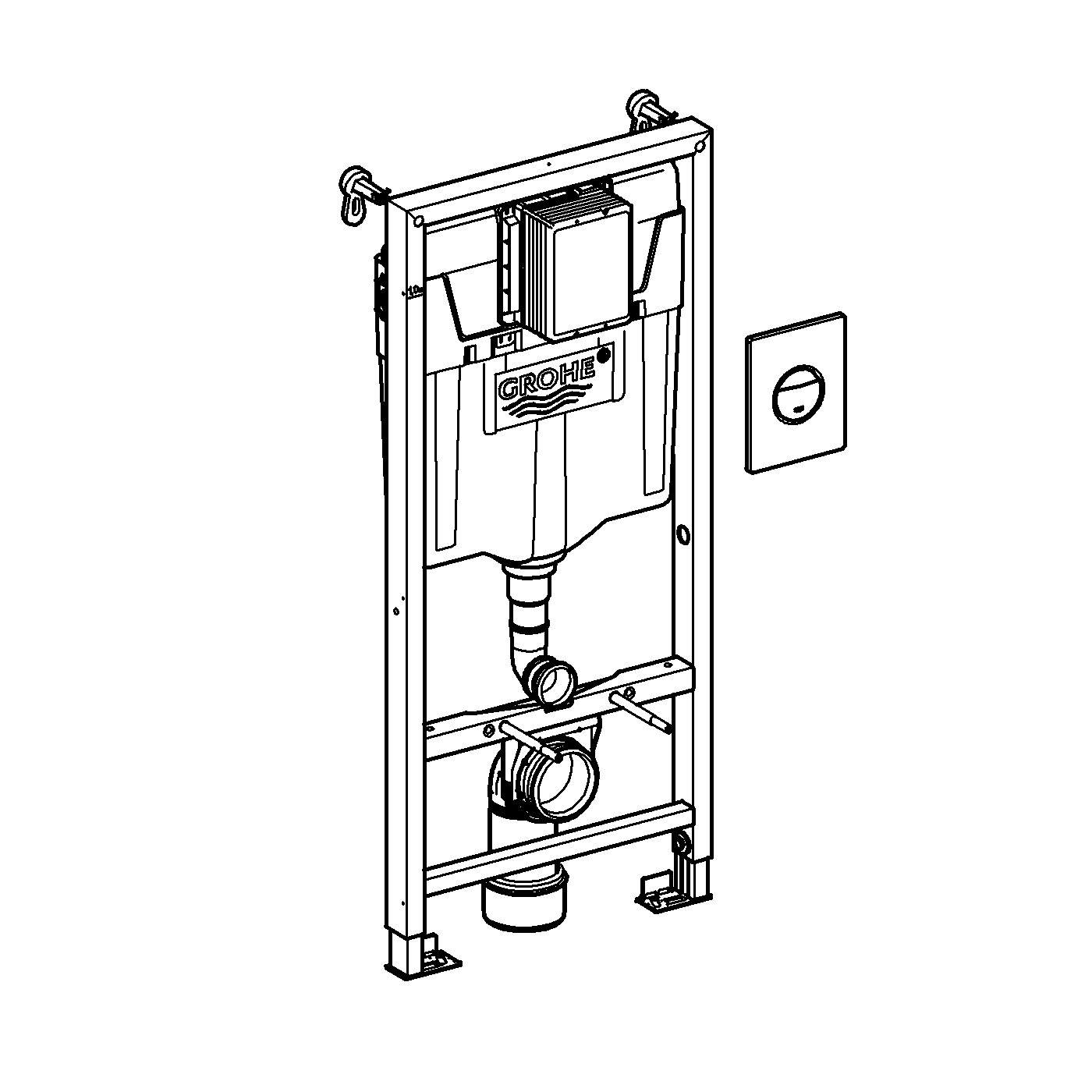 Grohe Concetto - Accesorio de baño Ref. 38860000, 1.13 m