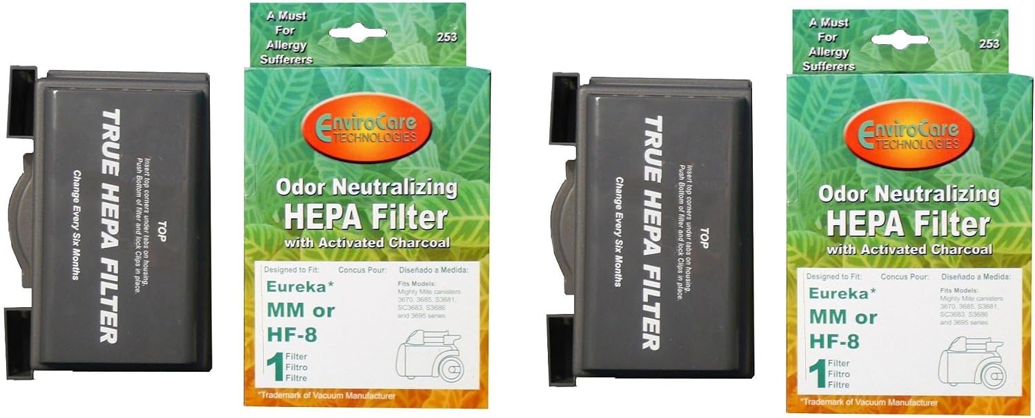 Eureka Sanitaire w/activated Charcoal MM Mighty Mite HEPA