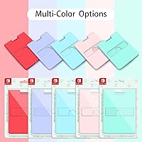 Vista 5 de Soporte compatible con Nintendo Switch, soporte de interruptor ajustable, soporte de teléfono plegable para escritorio, accesorios de soporte