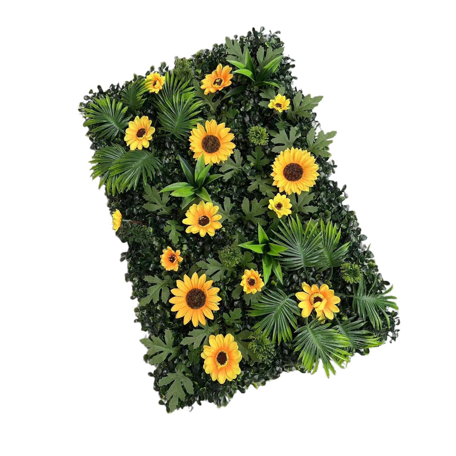 IOIUSKKU Pannello da parete con fiori artificiali di qualità, affidabile, per esterni, bellissimo decoro per sfondi di eventi, feste e matrimoni, pannello da
