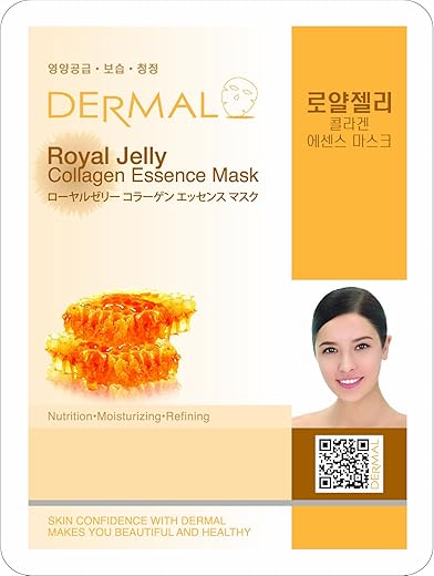 Dermal Royal Jelly Collagen Essence Mask (5 Pack)